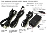 Cycle analyst logger with intern GPS module