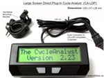 Large Screen Direct Plug-in Cycle Analyst 2.3